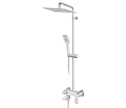 Bat. za tuš kadu sa usponskim tušem i izlivom ROSAN - S2